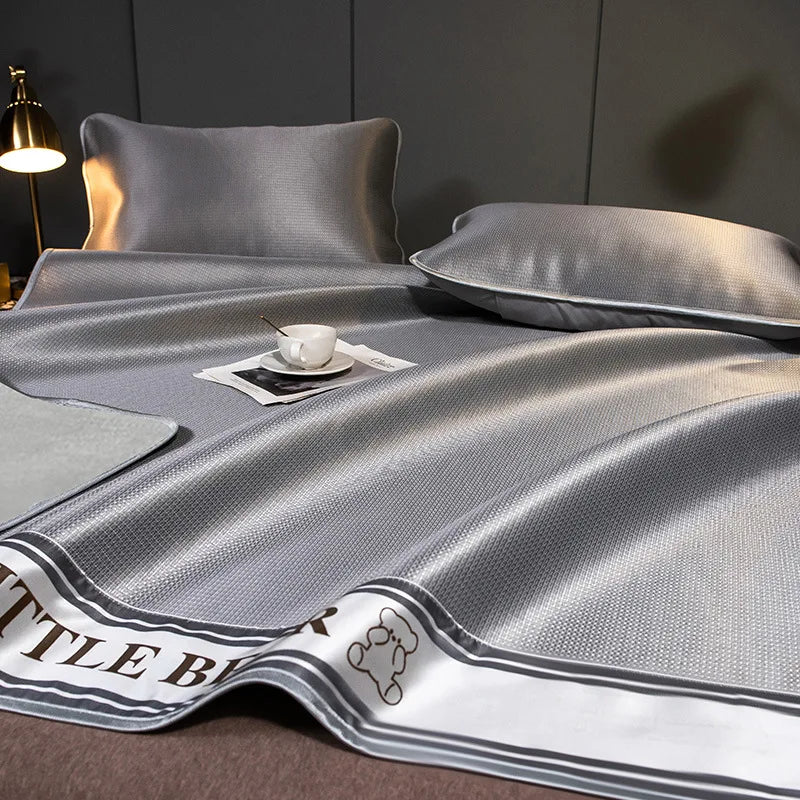 Afralia™ Carbon Light Cooling Mat & Pillowcase Set for Naked Summer Sleep