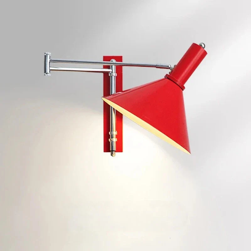 Afralia™ Rocker Wall Lamp: Modern Bauhaus Foldable Reading Light for Bedroom, Study, Living Room