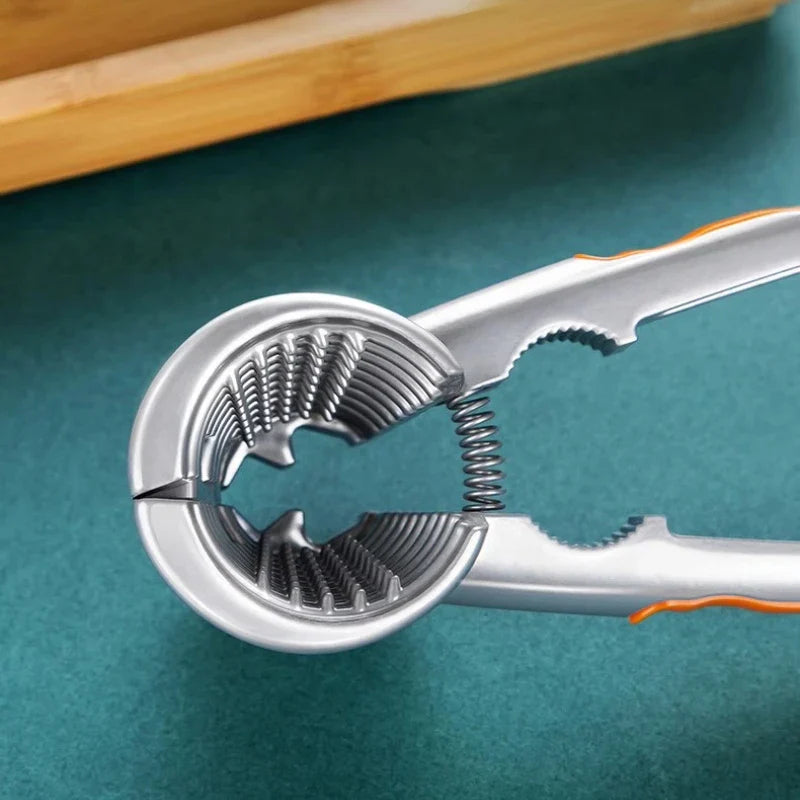 Afralia™ Nut Cracker Pliers Hazelnut Walnut Chestnut Clip Kitchen Tool Shell Opener