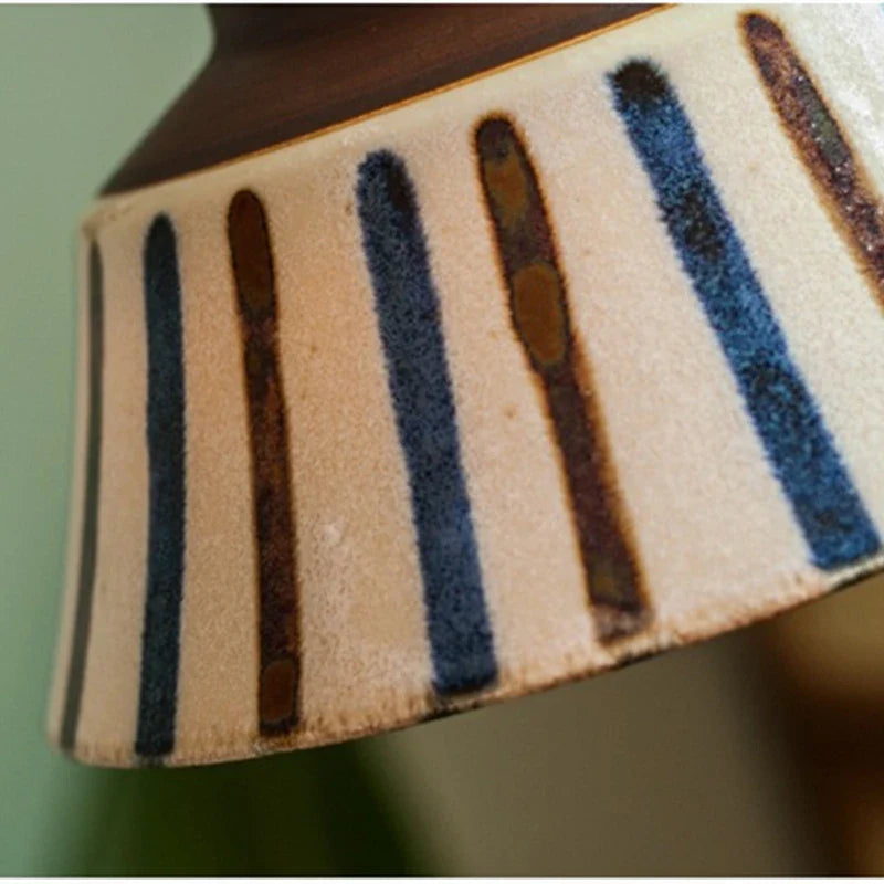 Afralia™ Coloured Glaze Pendant Light LED Hanging Lamp for Home Dining Living Room