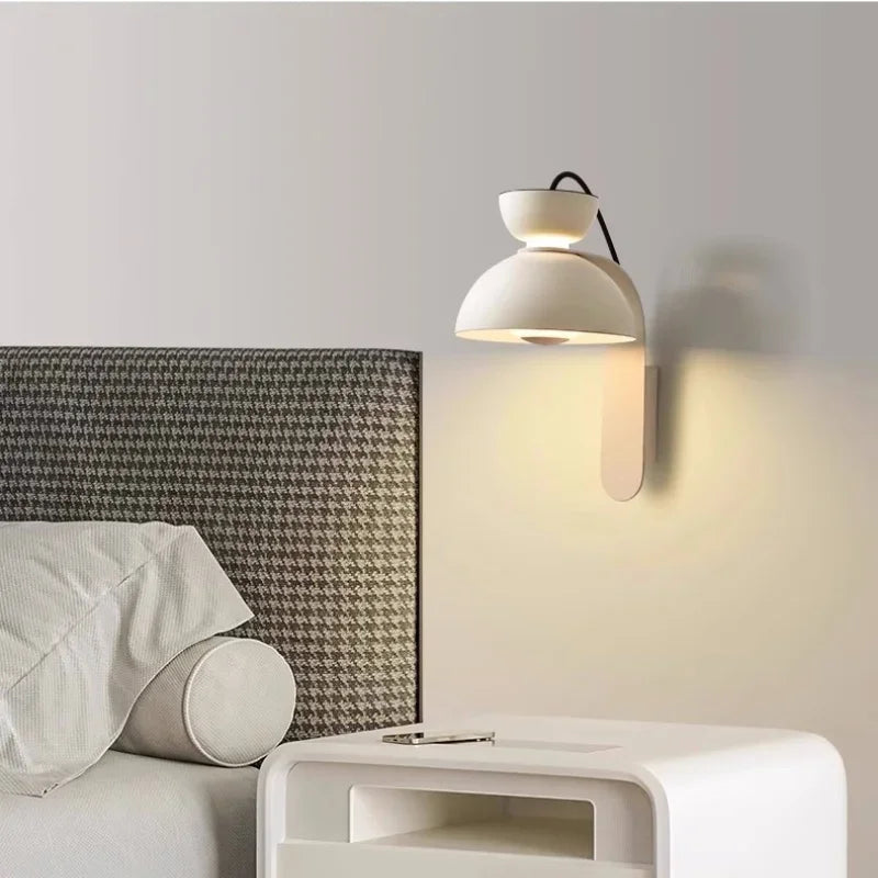 Afralia™ Nordic Hand Scan Sensor LED Wall Scones, Modern Metal Luminarias for Indoor Lighting