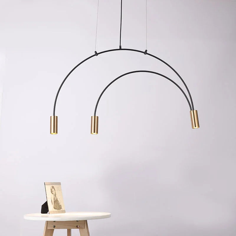 Afralia™ Nordic Chandelier Pendant Light Vintage Modern Designer Office Living Room Lighting