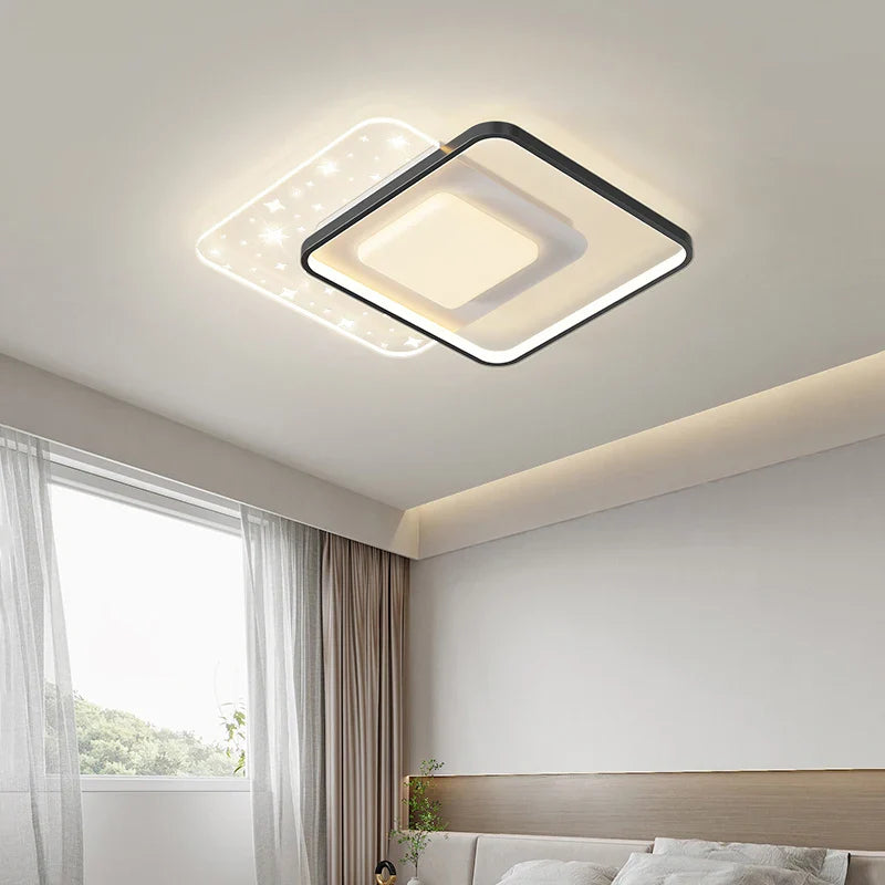 Afralia™ LED Round Ceiling Light – Modern Nordic Indoor Lamp for Living Room, Bedroom, Dining Room