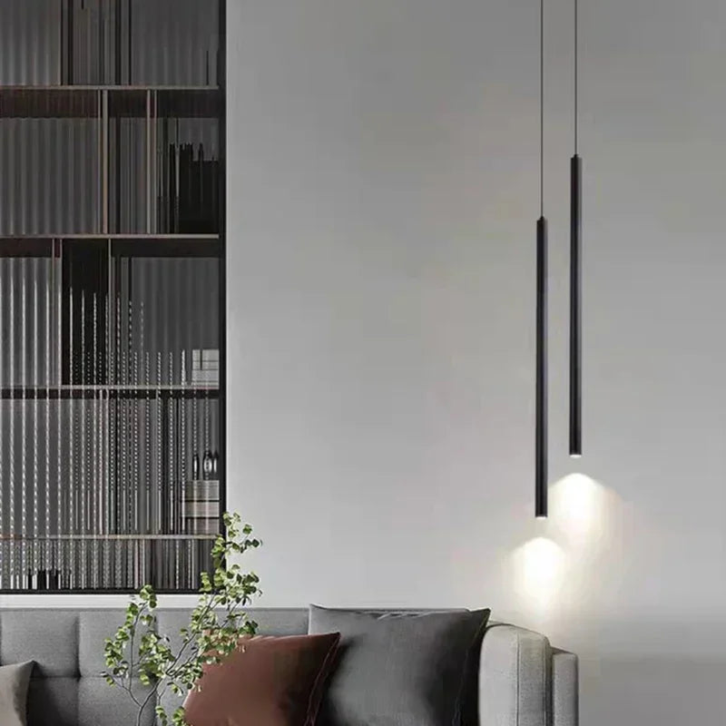 Afralia™ Copper Pendant Lights: Minimalist Hanging Lamp for Living Room, Bedroom, Kitchen - Adjustable Wire - 4000K