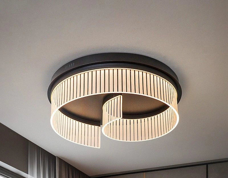 Afralia™ Luxury Acrylic LED Ceiling Light for Home and Retail Decor