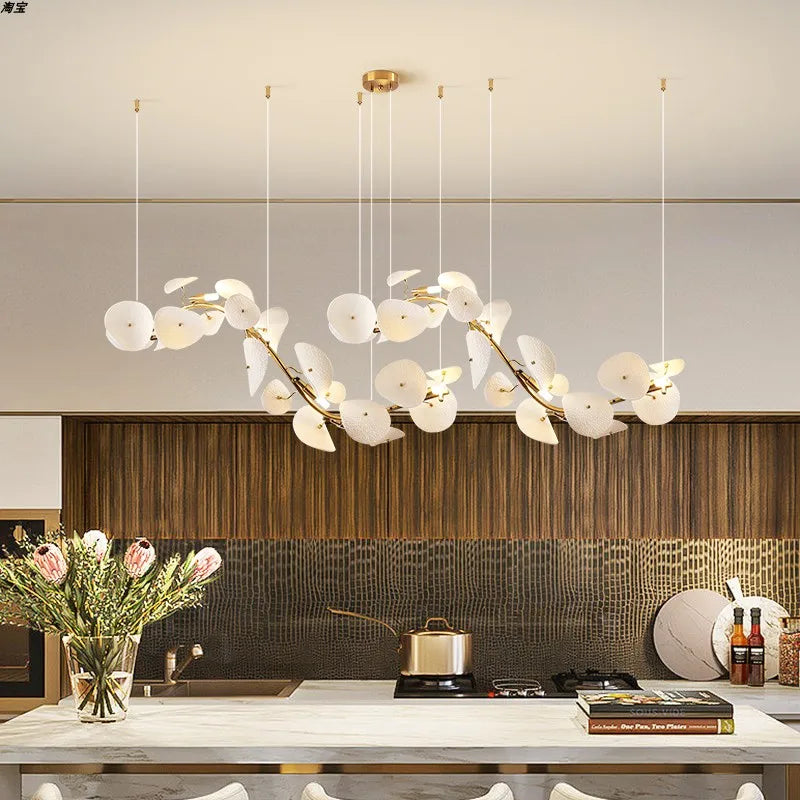 Afralia™ Luxury Design Chandelier: Modern Wabi-Sabi Pendant Lights for Tea Room, Bar, Office
