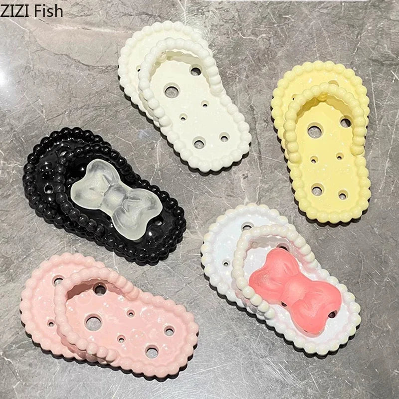 Afralia™ Slipper Ceramic Soap Dish Bathroom Accessories Drainage Rack - White