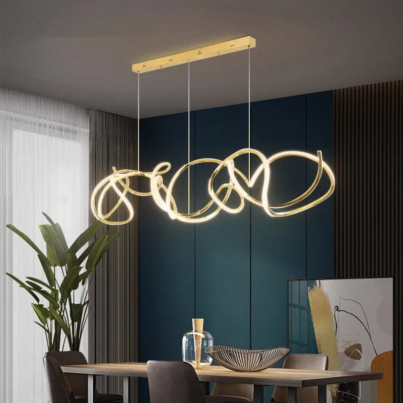 Afralia™ Modern Pendant Chandelier for Dining Room Lighting
