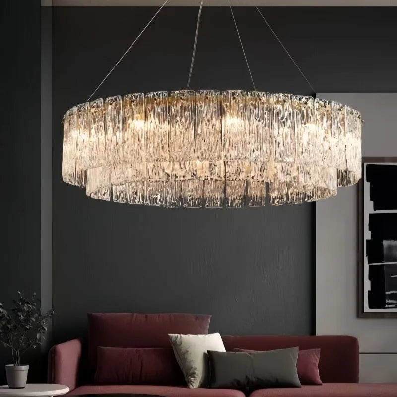 Afralia™ Modern Glass Pendant Light | Luxurious Home Decor & LED Lighting Fixture