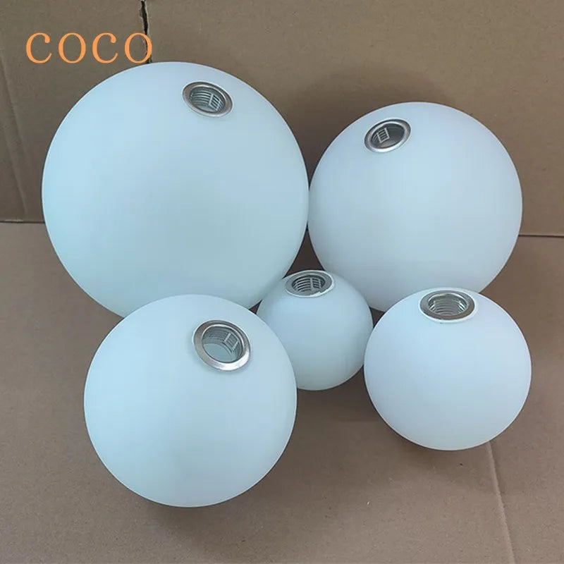 Frosted Glass Lamp Shade for G9 E27 Bulb, 4CM Fitter Opening, Afralia™ Brand