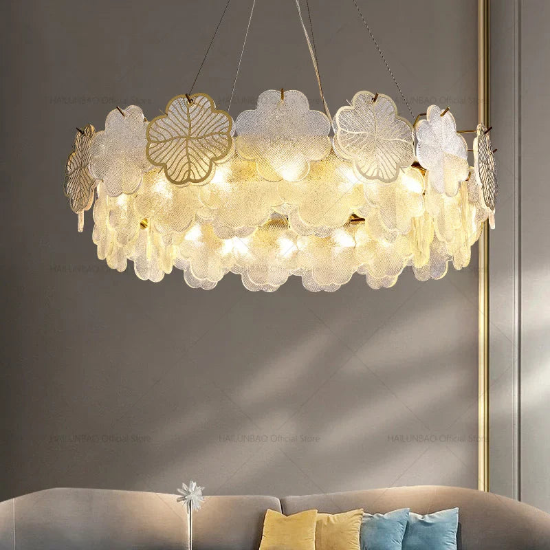 Afralia™ Crystal Chandelier: French Modern Light Luxury for Living Room, Dining Room, Bedroom