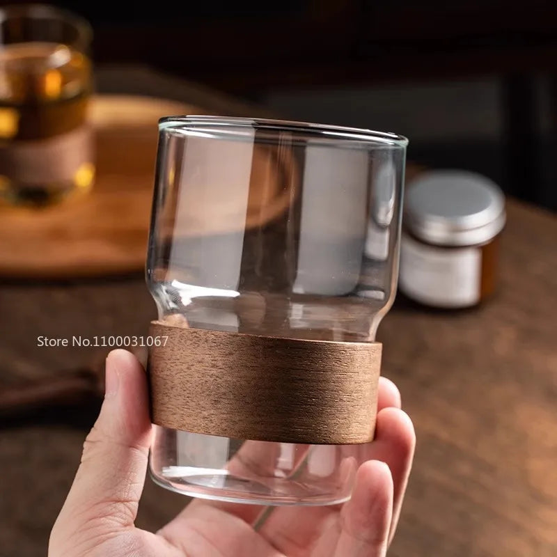 Branded Afralia™ Insulated Glass Tea Mug for Premium Beverage Enjoyment