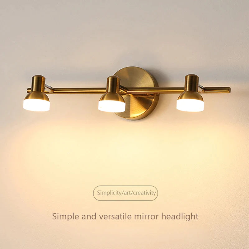 Afralia™ Nordic LED Bathroom Mirror Cabinet Wall Light