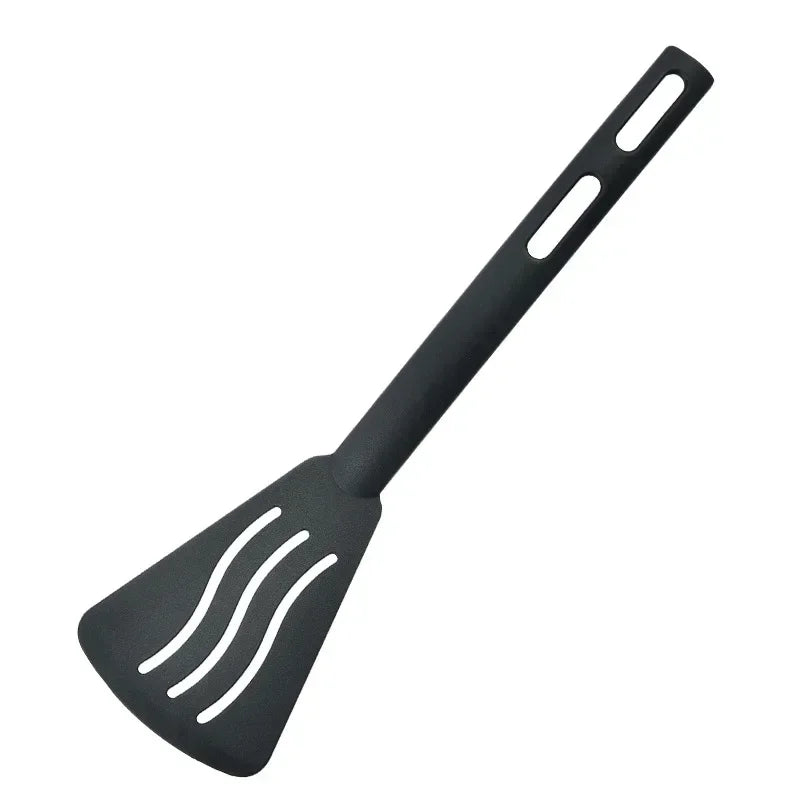 Afralia™ Kitchen Utensils Set Silicone Spatula Slotted Spoons Flatware Portable Camping