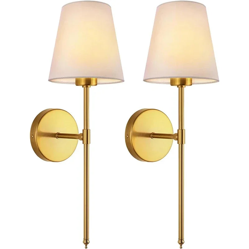 Afralia™ Nordic Retro Wall Lamp for Home Decor, Industrial Style Lighting for Living Room