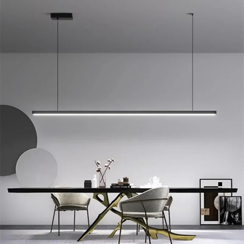 Afralia™ Nordic LED Pendant Lights for Kitchen Island Dining Chandelier - Minimalist Home Luminaires