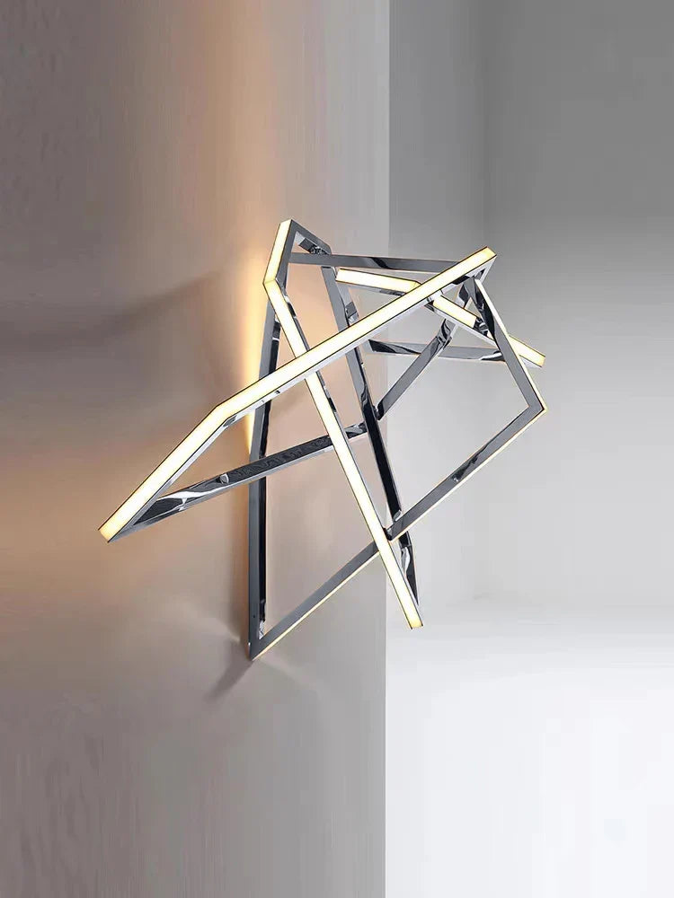 Afrali™ LED Dimmable Lustre Wall Lamp 2025 - Silver Rose Gold Luxury Home Decor