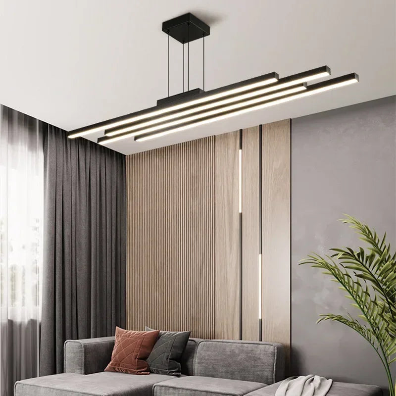Afralia™ Modern Chandelier: Luxury Nordic LED Hanging Lamp for Minimalist Living Room