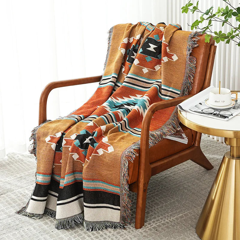 Afralia™ Bohemian Throw Blanket