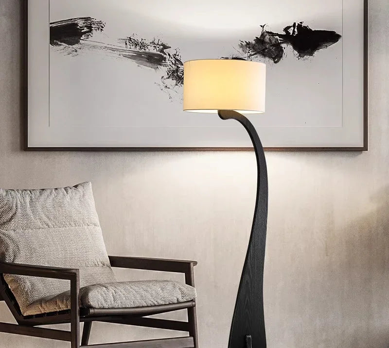 Afralia™ Wabi Sabi Style Floor Lamp: Nordic Designer Art Decoration for Living Room