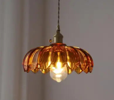 Afralia™ Glass Pendant Lights for Bedroom Dinning Living Room