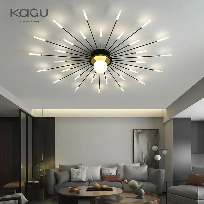 Afralia™ LED Modern Ceiling Lights for Bedroom, Hall & Living Room