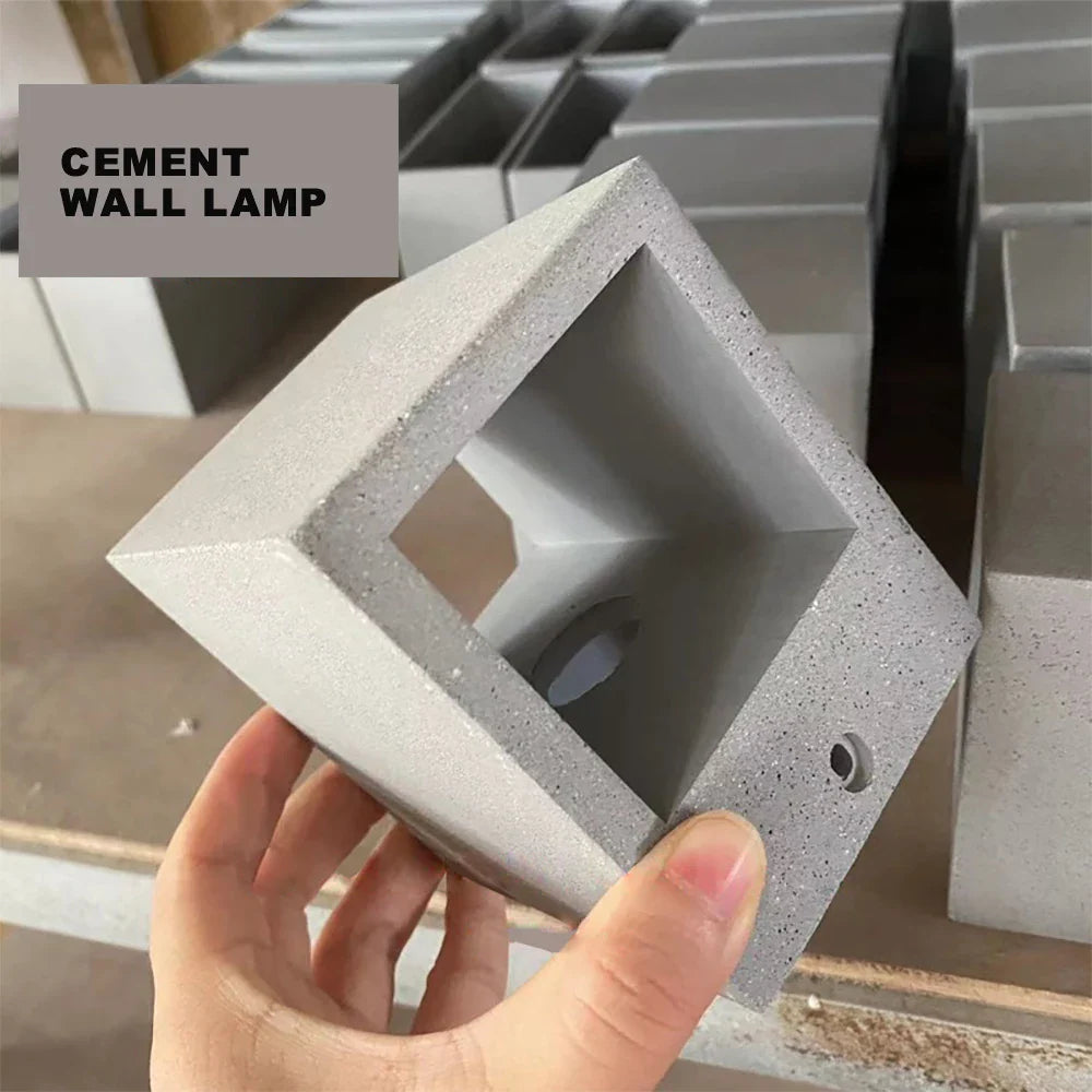 Afralia™ Cement Wall Lamp: Creative G9 Concrete Sconce for Home, Hotel, Kitchen Lighting