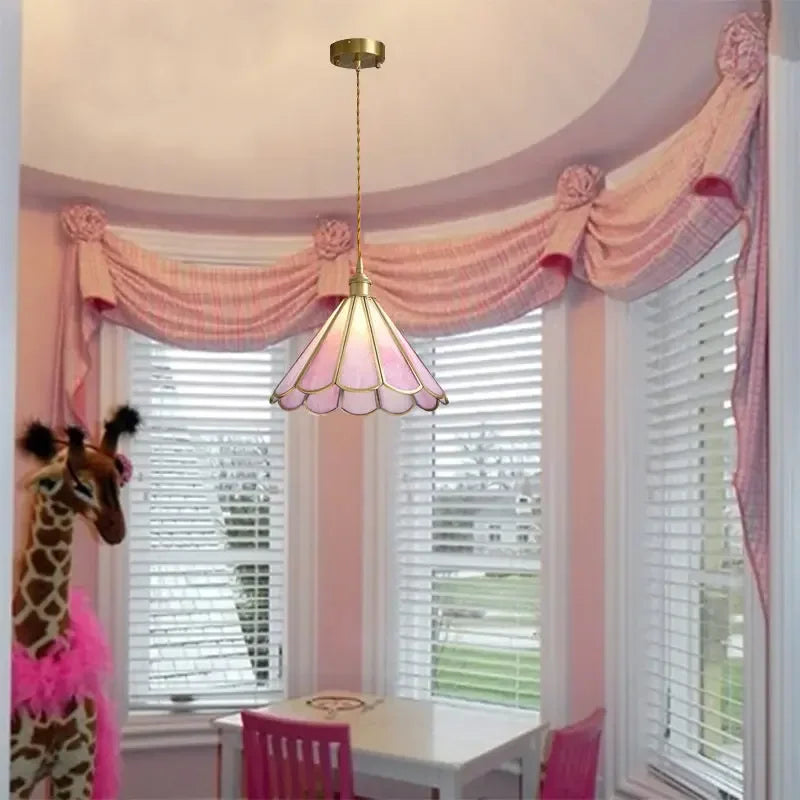 Afralia™ Glass Pendant Light - Nordic Modern Kitchen Ceiling Chandelier Fixture