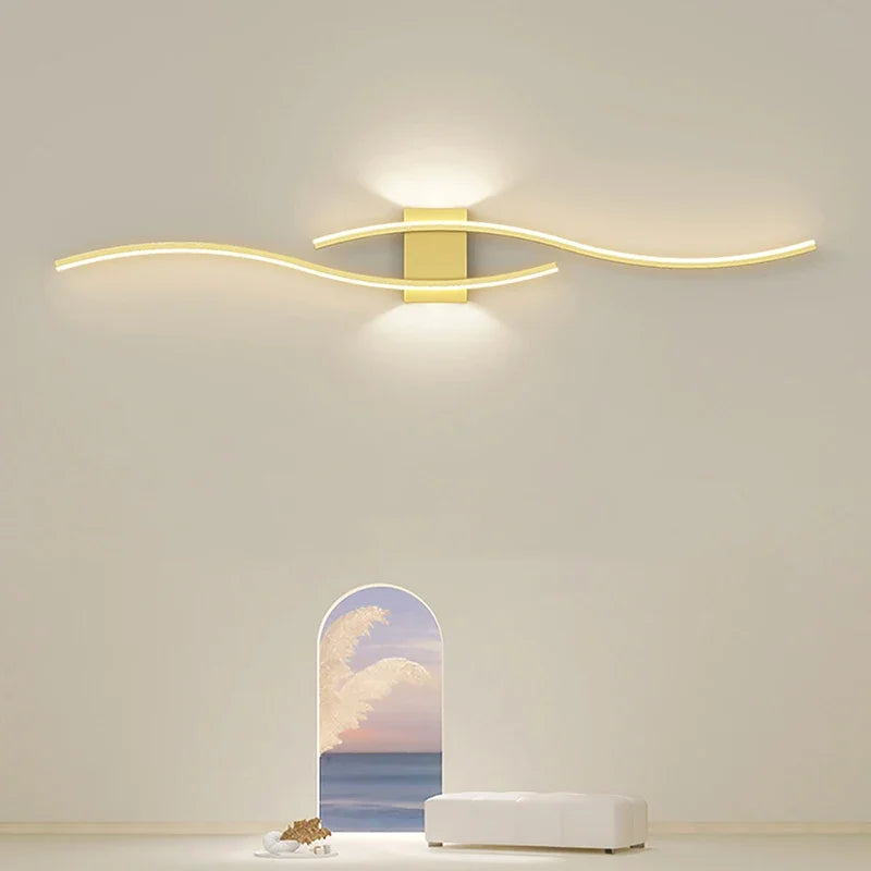Afralia™ LED Wall Light Strip for Home Indoor Decorative Lighting