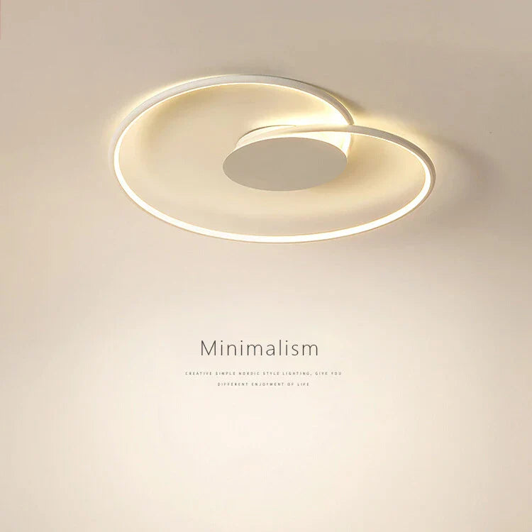 Afralia™ Modern LED Ceiling Lamp - Minimalist Design for Stylish Indoor Lighting