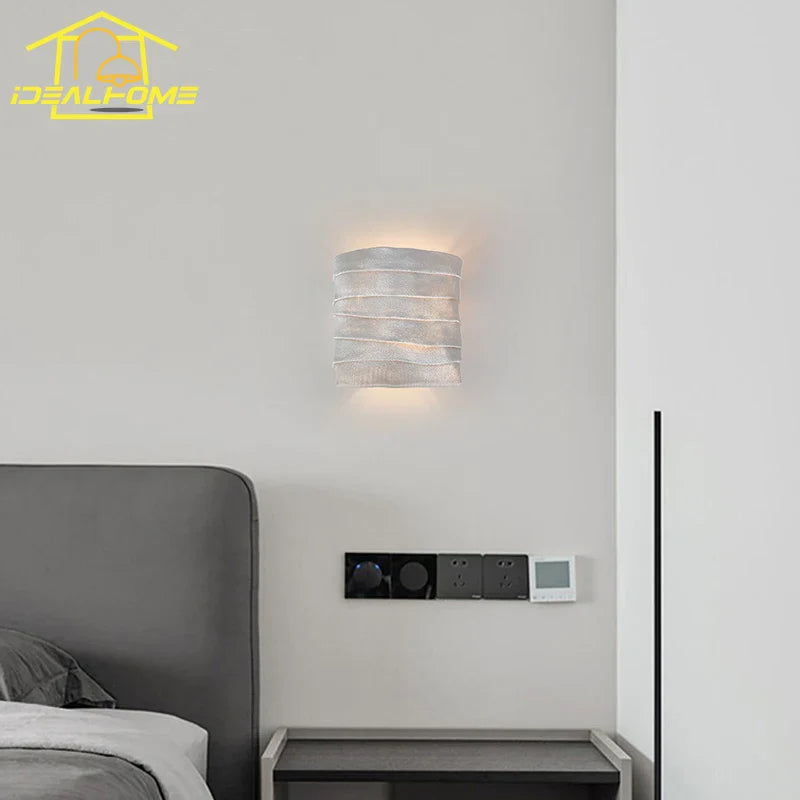 Afralia™ Stainless Steel LED Wall Lamp for Modern Indoor Lighting