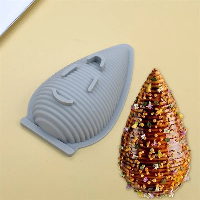 Afralia™ Mini Egg Silicone Cake Mold for Baking Desserts, Chocolate, Mousse & More