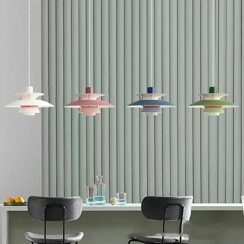 Afralia™ Loui LED Pendant Light: High-Quality Danish Design Umbrella Lamp for Kitchen, Living Room