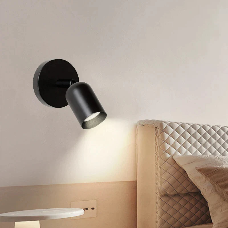 Afralia™ Nordic Minimalist Macaron LED Wall Lamp for Bedroom & Dining Room