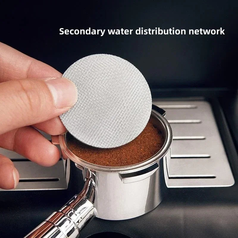 Afralia™ Stainless Steel Coffee Filter Screen for Espresso Machine