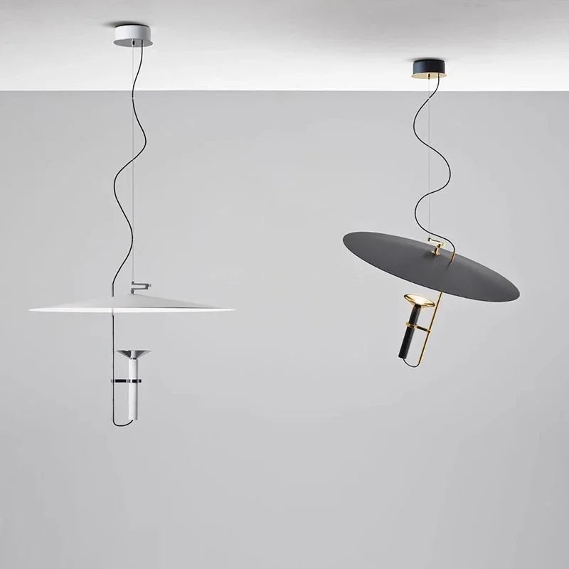 Afralia™ UFO Chandelier: Modern Nordic Minimalist LED Pendant Light for Dining Room, Bar, Bedroom