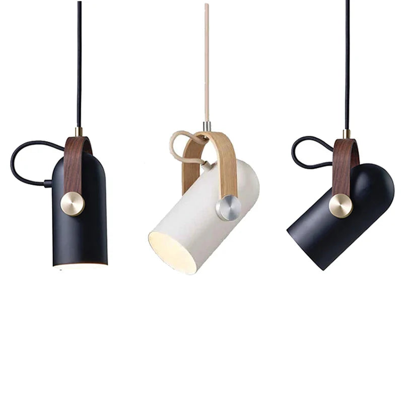 Afralia™ Rotatable Metal Pendant Lights Modern Spotlights for Home Decor Lighting