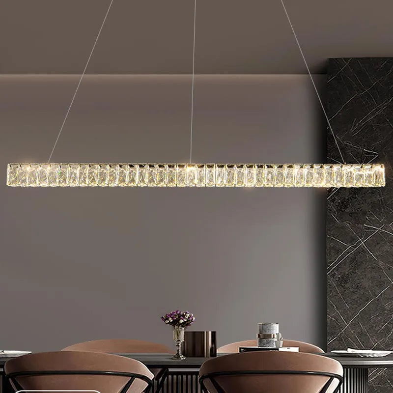 Afralia™ Crystal Chandelier: Elegant LED Pendant Lighting for Luxury Interiors