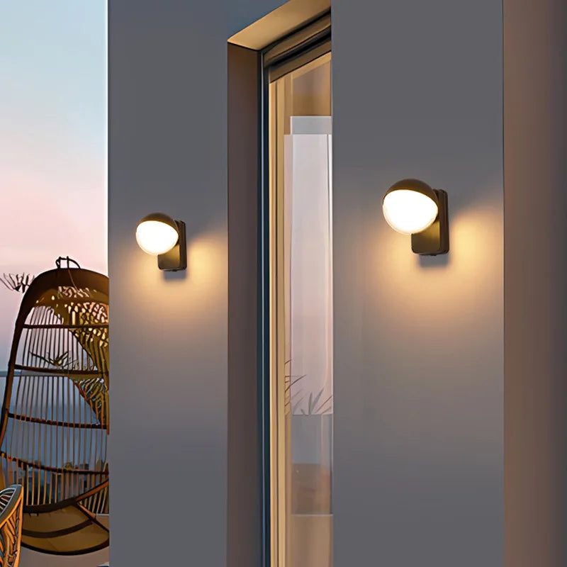 Afralia™ 2024 Wall Lamps: Waterproof & Motion Sensor for Porch/Corridor