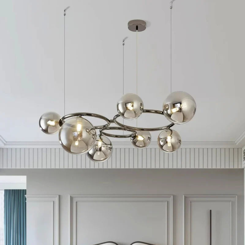 Afralia™ LED Pendant Chandelier for Stylish Indoor Room Decor