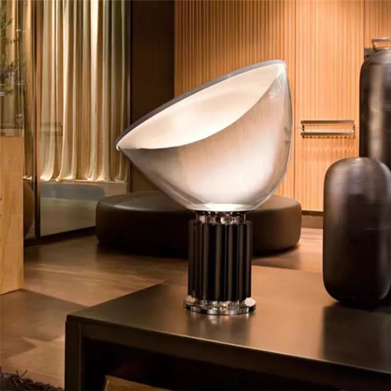 Afralia™ Vintage Industrial Taccia Table Lamp: Studio Dining Room Light & Bedside Decor