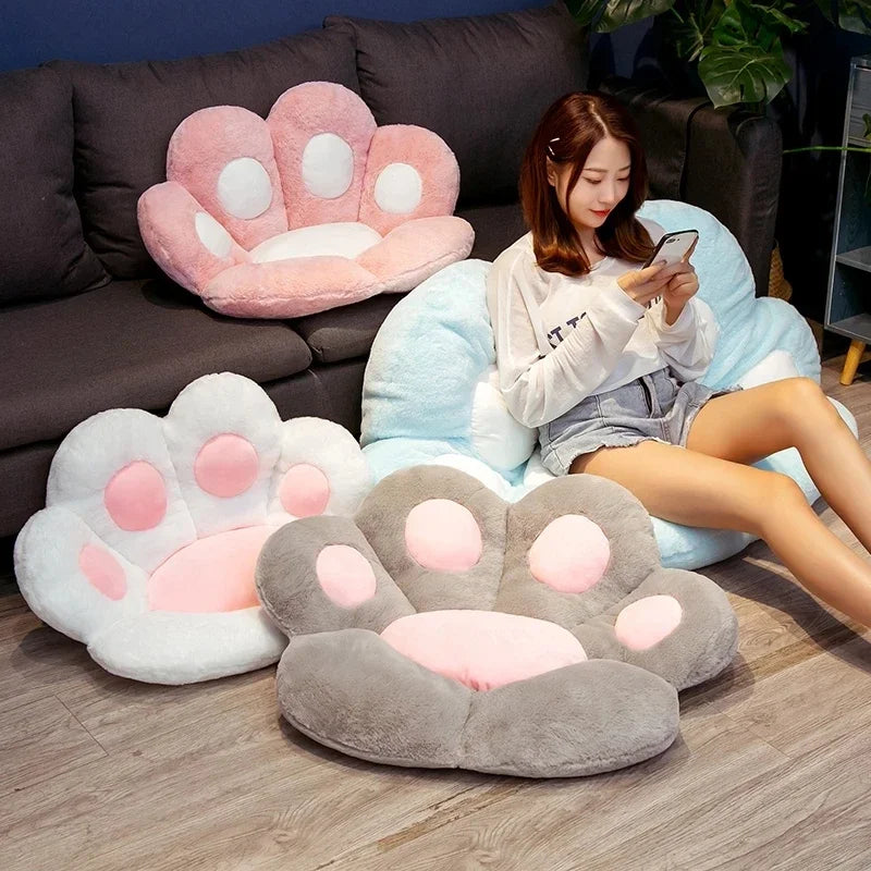 Afralia™ Cat Paw Chair Cushion: Soft, Cute & Comfortable Sofa Decor Mat