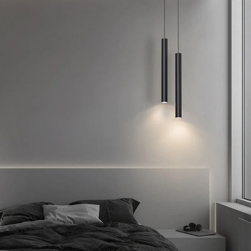 Afralia™ Minimalist Nordic LED Pendant Lights for Living Room and Bedside