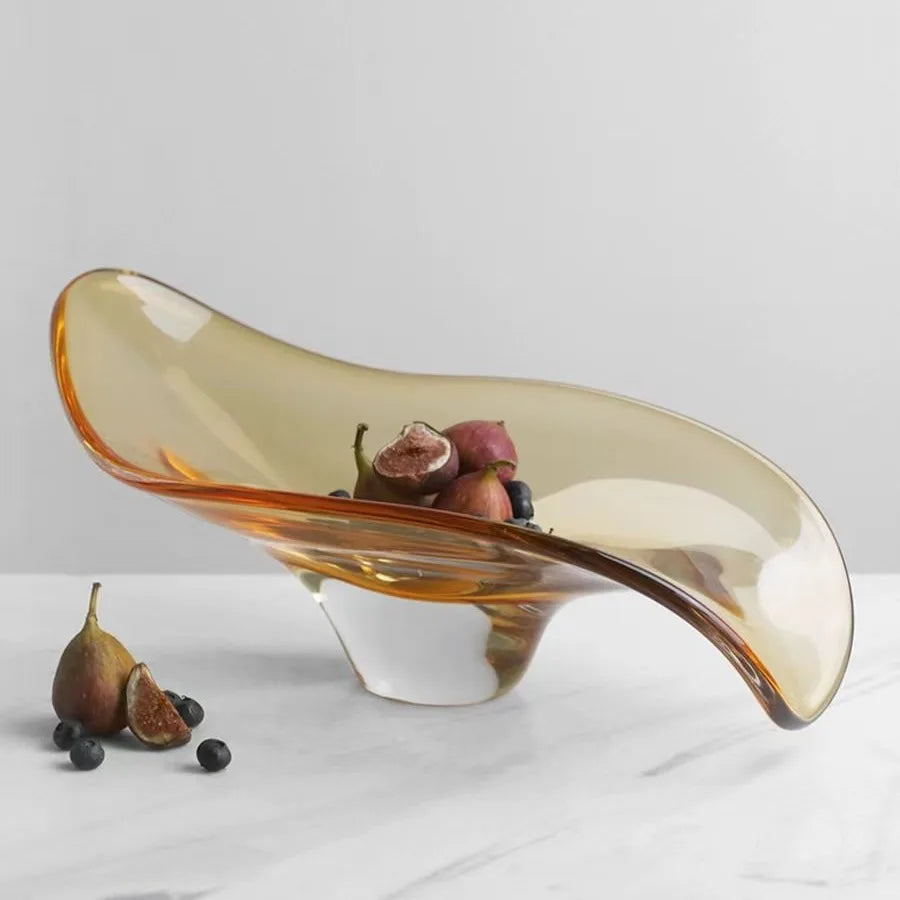 Afralia™ Geometric Glass Bowl Tray: Elegant Home Decor & Storage Essential