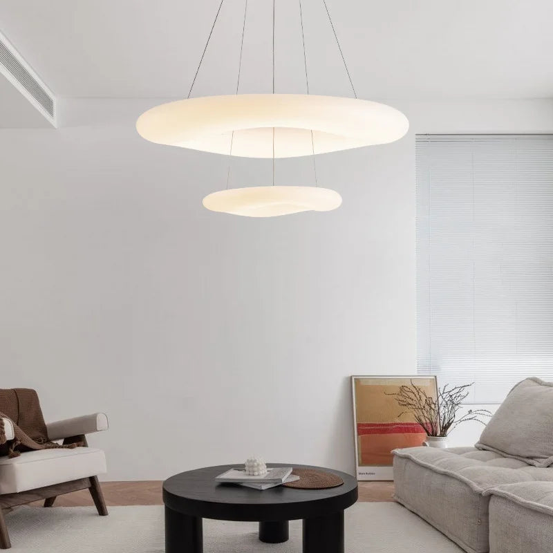 Afralia™ Modern Cloud LED Ceiling Light Chandelier for Living Room Bedroom Kids Room