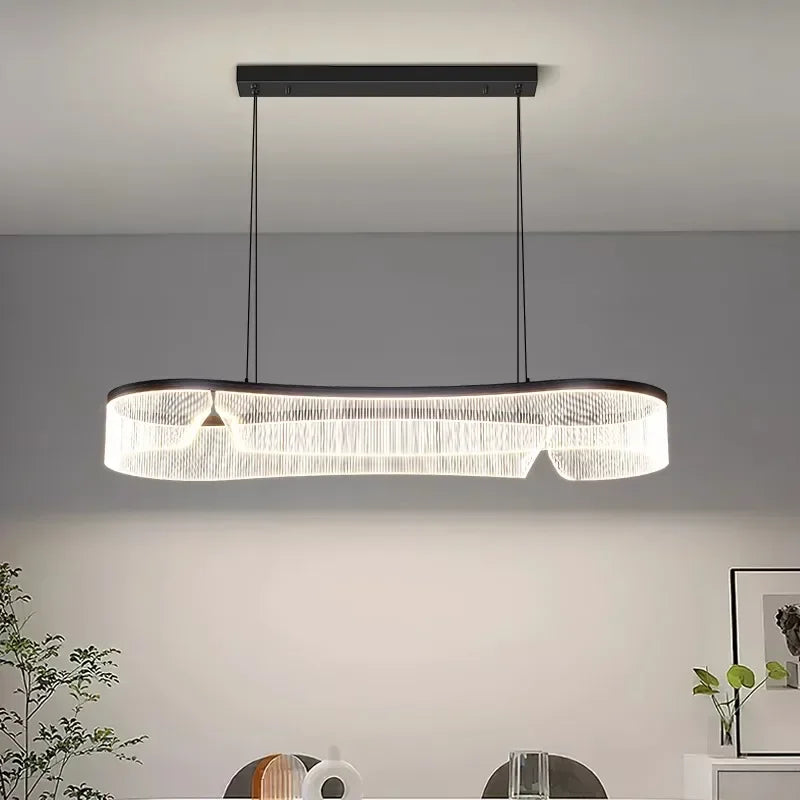 Afralia™ Modern LED Pendant Light Chandeliers for Living Room and Dining Room