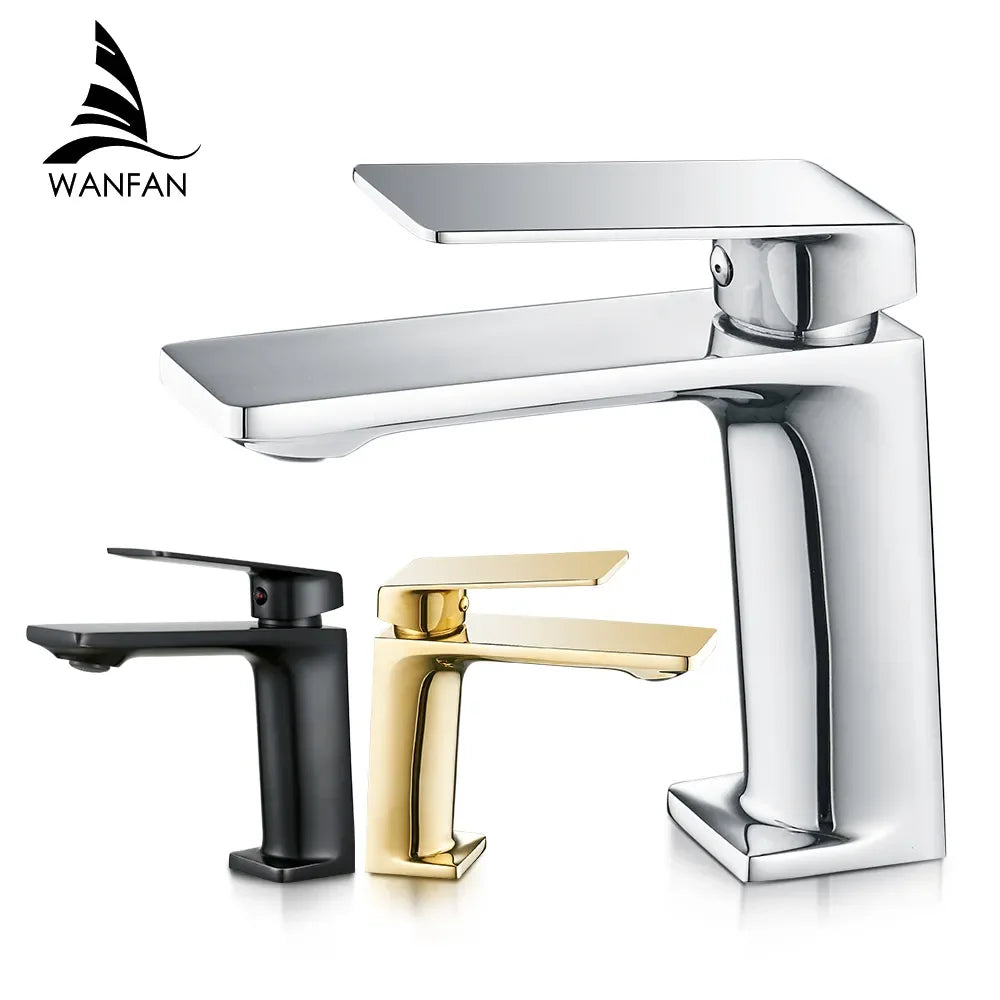 Afralia™ Brushed Nickel Bathroom Sink Faucet Single Handle Basin Mixer Tap