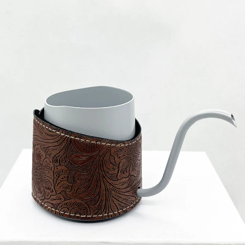 Afralia™ Stainless Steel Gooseneck Kettle Coffee Maker Pot Dining Accessory