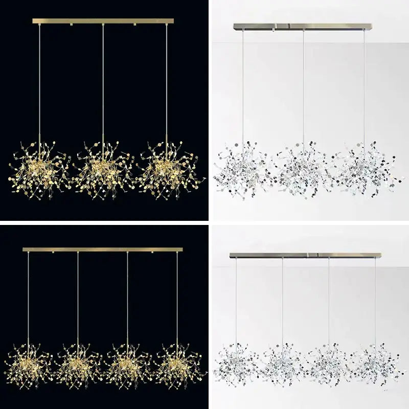 Afralia™ Gold LED Ceiling Pendant Light Fixture for Home Decoration and Modern Living
