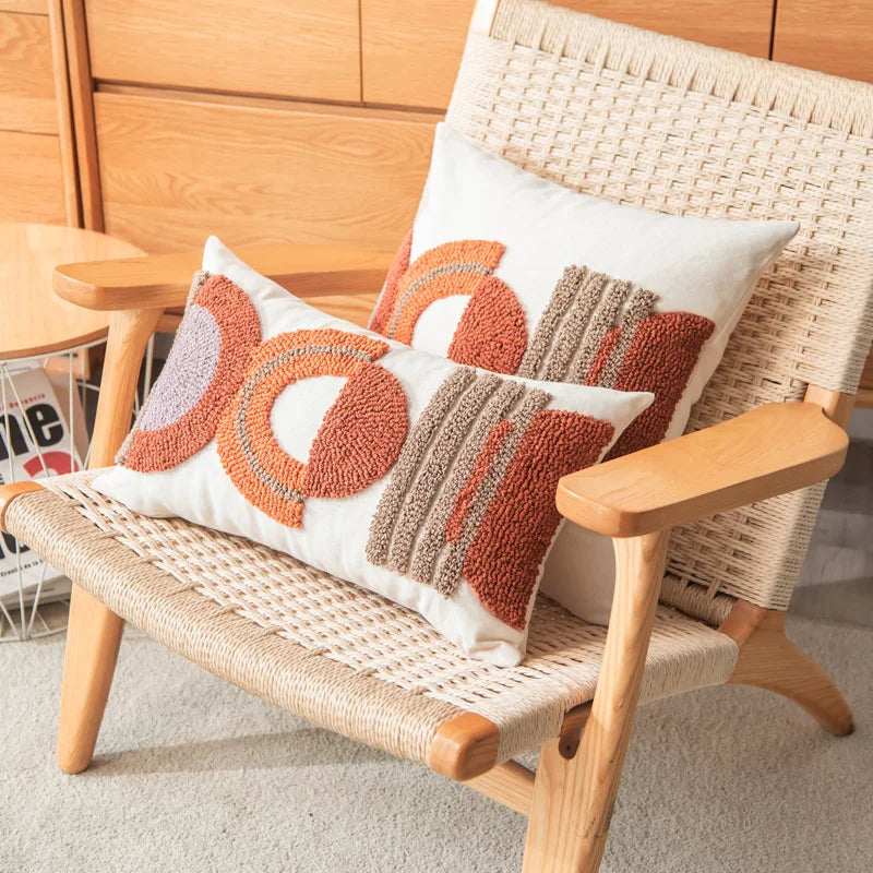 Afralia™ Nordic Tufted Style Cotton Cushion Cover for Home Decoration